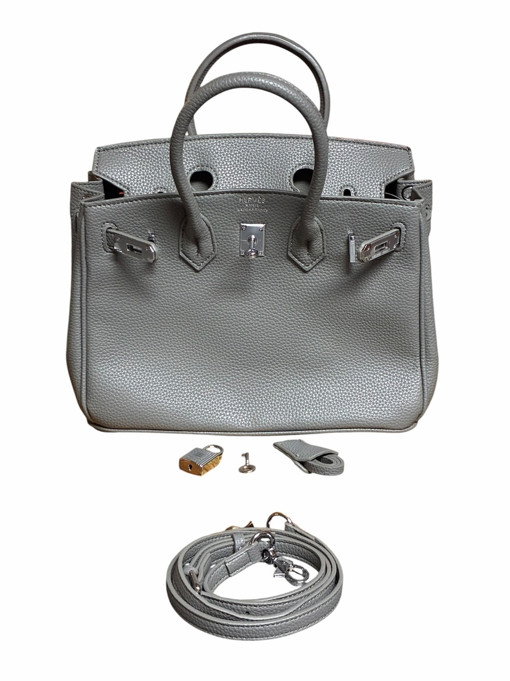 ✨Hermes. Birkin 25 Gris Meyer/ Gray Palladium Hardware OBO